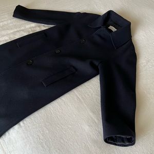 MANGO Minimalist Wool Blend Oversized Coat